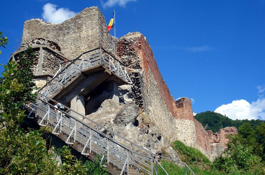 Poenari Fortress, Arefu, Argeș County, Romania
